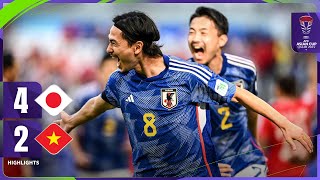#AsianCup2023 | Group D : Japan 4 - 2 Vietnam