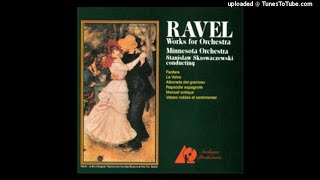 Maurice Ravel : Menuet Antique, arranged by the composer M. 7a (1895 orch. 1929)