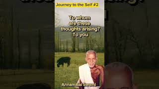 How to deal with thoughts and remain in a calm state - Journey to the Self 2 - Annamalai Swami
