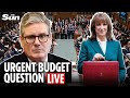 LIVE: Tory MPs to table urgent question on Rachel Reeves’ Budget shambles