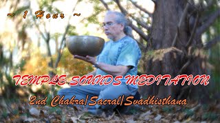 2nd CHAKRA/SACRAL/SVADHISTANA POWER TONE & SPIRITUAL HARMONY MEDITATION! ~ 1 HOUR ~ TEMPLESOUNDS.NET