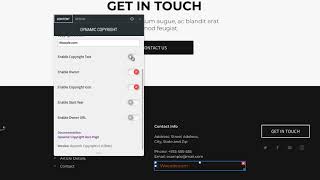 Dynamic Copyright Widget | Tutorial by Without Code