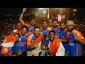 India team at wankhede Mumbai #t20worldcup Champions