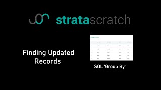 Finding Updated Records - StrataScratch - SQL Solution