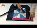 diy easy windmill patchwork tote bag sewing tutorial