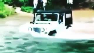 Off road vehicles ready to save people from flood in kerala