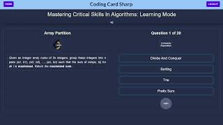 Array Partition Explained: Ace Your LeetCode Technical Interview With Coding Card Sharp