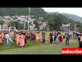 chamba ke minjar mela ki suruaat hone par mahilayon ne kiya pahadi dance