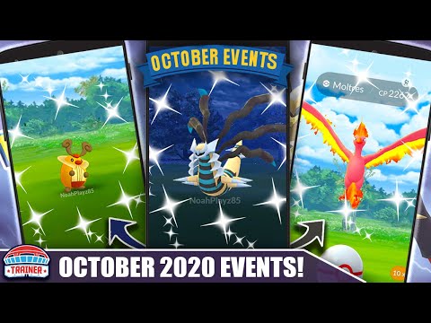 OCTOBER! THE WAIT IS OVER - SHINY GIRATINA ORIGIN & GREAT EVENTS! FULL MONTH BREAKDOWN  Pokémon Go