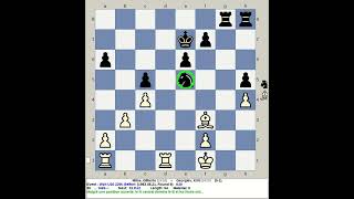 Milos, Gilberto vs Georgiev, Kiril | World Chess U20 22nd 1983, Belfort France