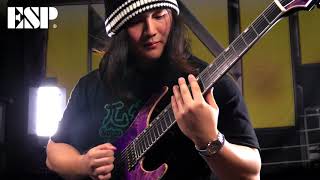 ESP︱E-II M-II-7 NT HIPSHOT Purple Natural Fade︱feat. Joe・G(兀突骨)