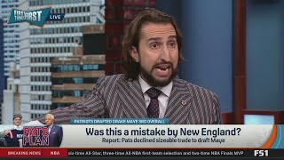 FIRST THING FIRST | Nick Wright destroys Patriots for decline sizeable trade to