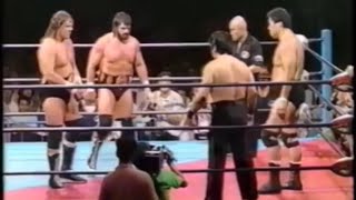 AJPW - Jumbo Tsuruta \u0026 Great Kabuki vs Steve Williams \u0026 Terry Gordy