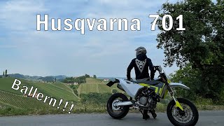 Kurven Ballern mit der Husqvarna 701 (2021/A2)!!!