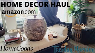 Home Decor Haul: Amazon, Homegoods, Tuesday Morning Home Decor