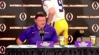 “Take it Easy on that Cigar Boys” Coach O