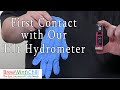 First Contact with Our Tilt Hydrometer