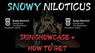 [NEW] How to Get Niloticus Snowy Skin (+ Showcase) | Pillar Chase 2 | Roblox