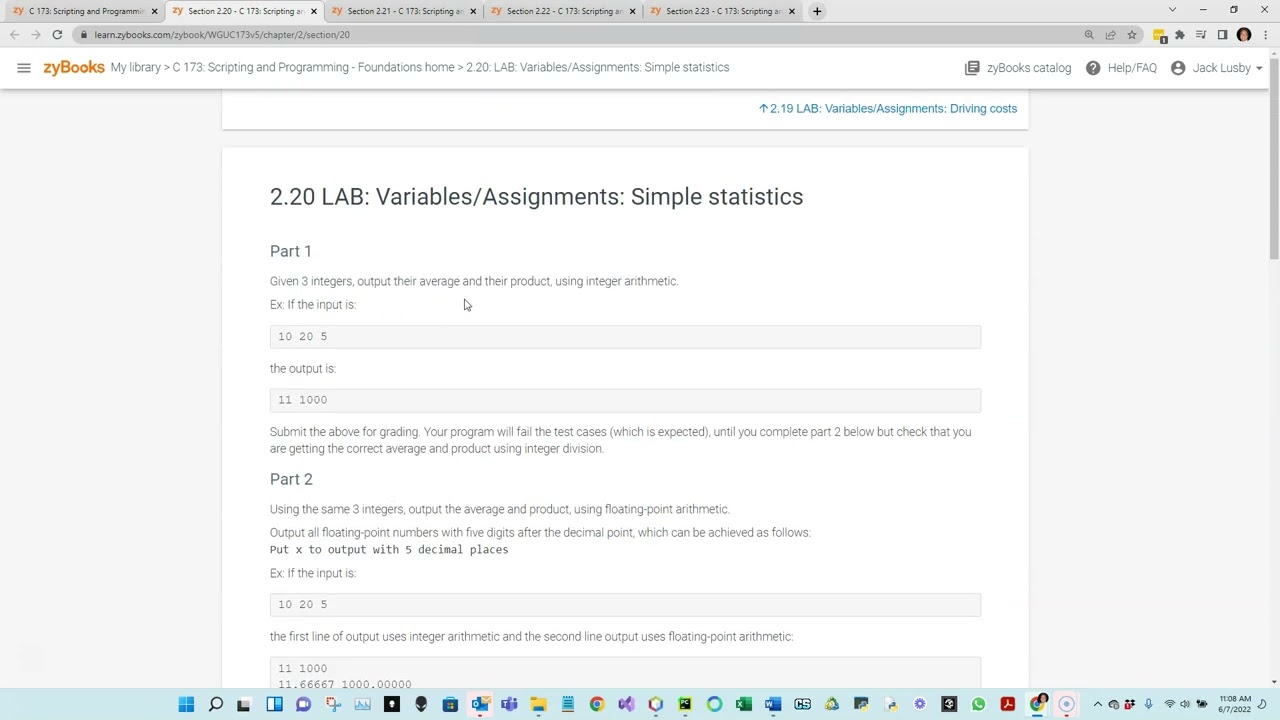 WGU C173 D278 LAB 2.21 And 2.22 - YouTube