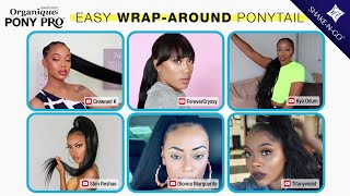 Organique Pony Pro // Achieve Sleek Ponytails