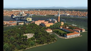 VENICE, X-Plane11 free scenery.