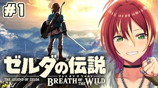 【ゼルダの伝説】人生初ゼル伝！あの有名な神ゲーを初見プレイ！【ブレス オブ ザ ワイルド】＃１