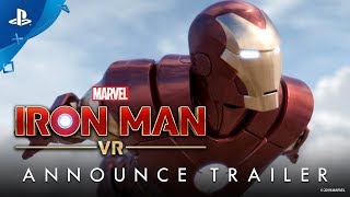 Marvel’s Iron Man VR – Announce Trailer | PS VR