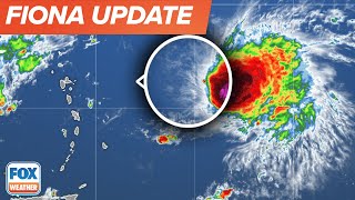 Tropical Storm Fiona Intensifies in Atlantic