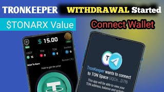 🚀Claim Your $TONARX NOW!Withdrawal Started,Wallet Connect Tutorial+Price Prediction!|20 Days Left! 🌟