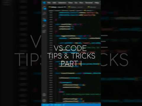 VS Code Tips and Tricks – Part I for Beginners #coding #programming #computer #vscode #development