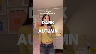 Are you a dark autumn? | #fashion #colortheory #personalcolor #kpop #ootd