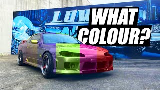 WHAT COLOUR DID WE PAINT OUR RB26 S15?