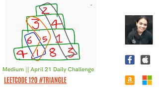 Leetcode Triangle 120 || Code + Explanation + Examples || Dynamic Programming