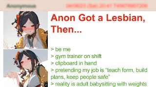 Anon Got a Lesbian, Then...
