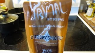 Primal Strips Meatless Hickory-smoked Jerky: Product review!