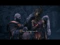 sigrun saves kratos u0026 mimir full scene u0026 conversations god of war ragnarok valhalla