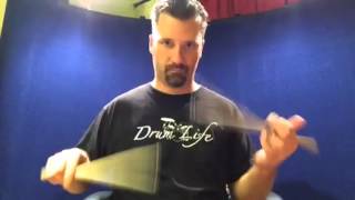 Five Minute Drum Lessons - Cheese Paradiddles Hybrid