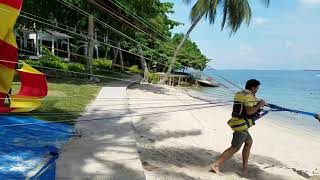 Parasailing @ Turi Beach Resort, Batam, Indonesia