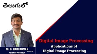 Applications of Digital Image Processing