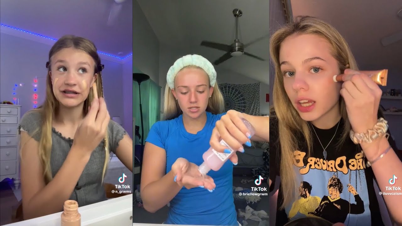 GRWM TikTok Compilation - YouTube