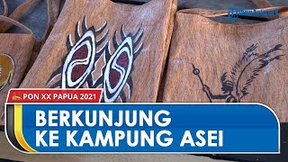 🔴Berkunjung ke Kampung Asei,  Pulau di Danau Sentani Penghasil Lukisan Kulit Kayu