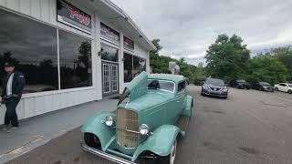 2022 Great Race (Day 1) - Team Bloomfield Cruisers at Wayne Carini's F40 Motorworks in Ct.