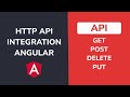 API integration in angular with http