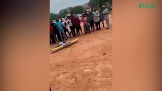 FUTO Final Year Student Test Run A Plane Built For His Project