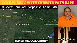 Minnesota School Bus Driver Charged With Raping Student