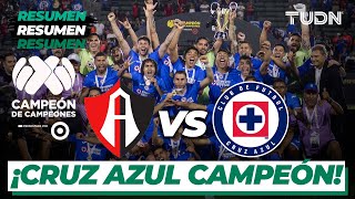 Resumen y goles | Atlas 2(3)-(4)2 Cruz Azul | Supercopa Mx 2022 | TUDN