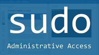 Linux Command Tutorial: The sudo Command