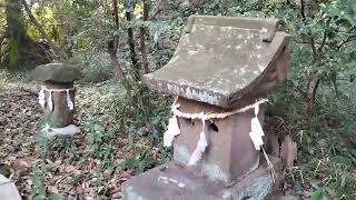 【南大沢八幡神社】＆【末廣稲荷大明神】 赤い鳥居が目印の二つある神社　　