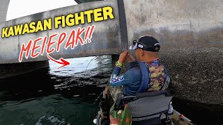 Fast jigging di CELAH TIANG JAMBATAN - kayak fishing