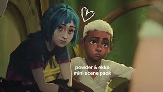 powder \u0026 ekko mini scene pack | arcane s1 + enemy mv | 1080p